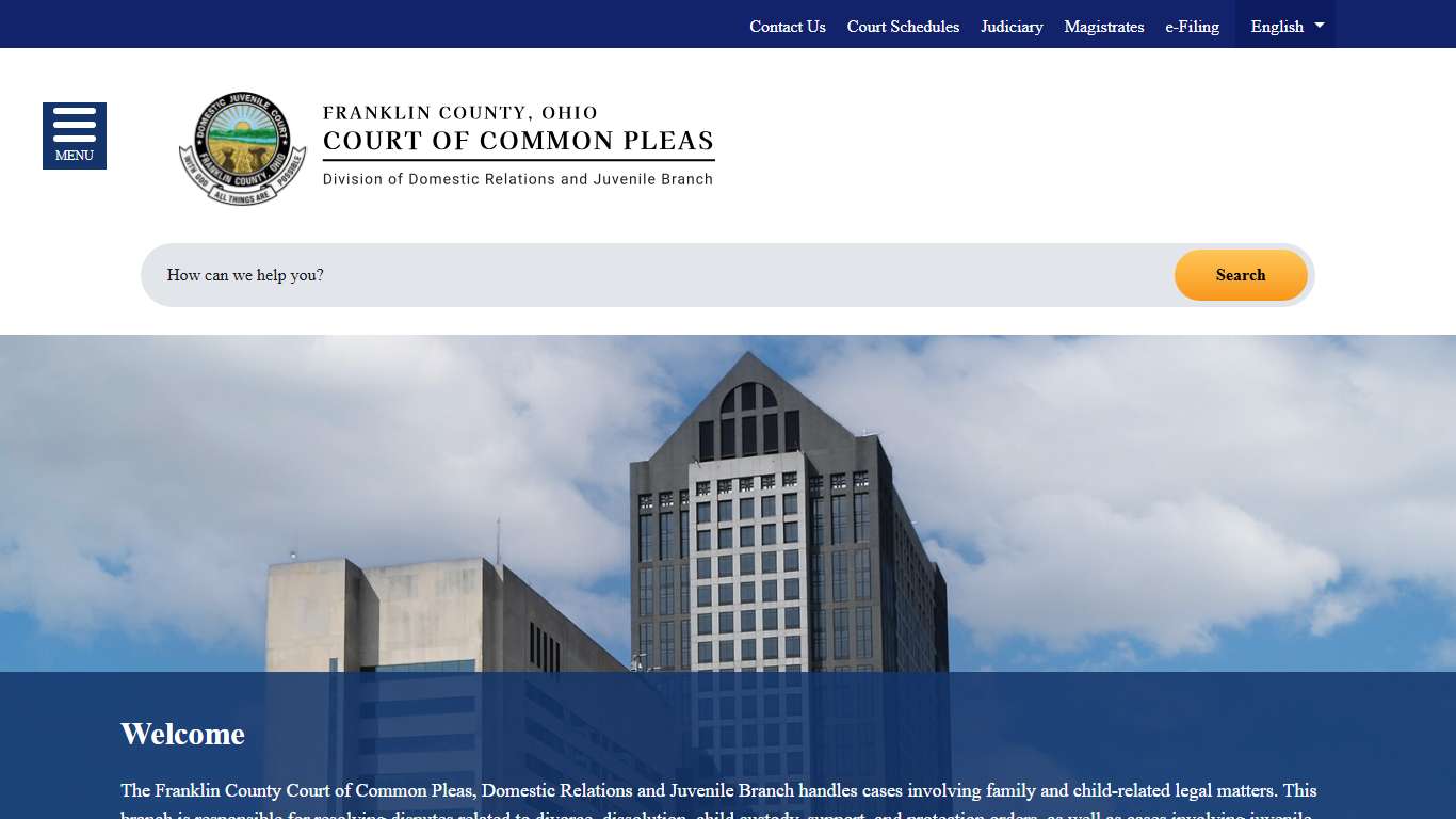 Home - Court of Common Pleas